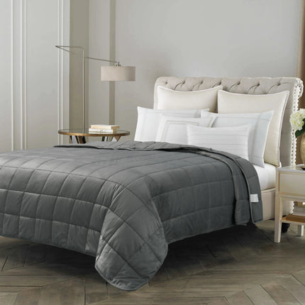 Blanket Weighted Therapy Blanket for Adults Cashmere Feeling Soft Quilt Anti-Stress Aid Pressure