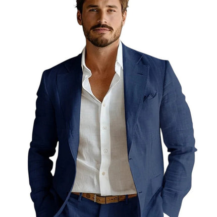 Business Casual Printing Fashionable Jacket Men