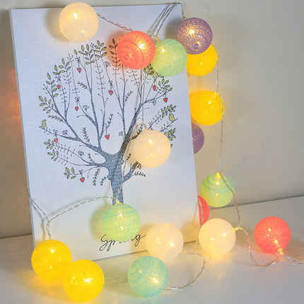 Bedroom Romantic Decoration LED String Ball Lights