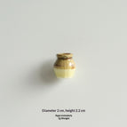 Brown yellow jar