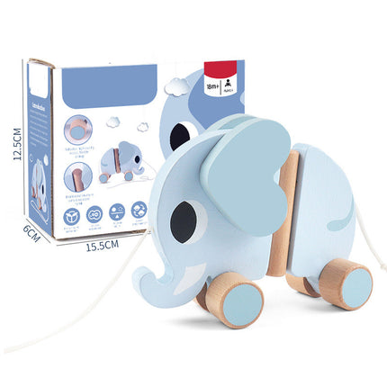 Wooden Cartoon Animal Educational Toys