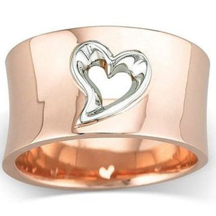 Retro Double-Layer Dandelion-Engraved Letter Ring