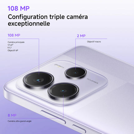 Xiaomi Redmi Note 14 5G Smartphone, 8GB+256GB, 6.67" AMOLED Display, 108MP+8MP+2MP Triple Camera,