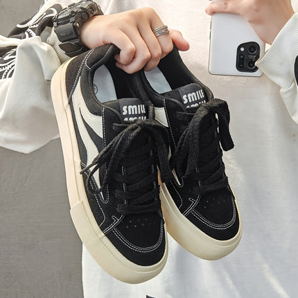 Men, 2024 New Low-Top Design, Suitable for Casual Daily Wear in All Seasons, Solid Color,