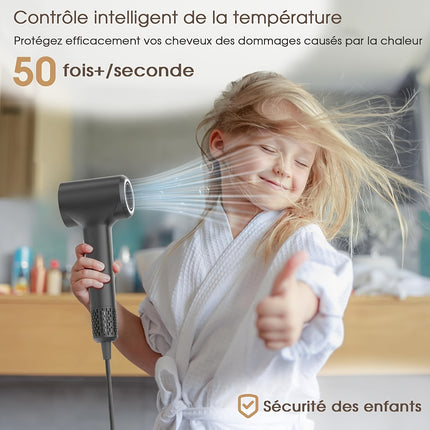 High-Speed Hair Dryer with Negative Ions, Designed for Luxury Hotels, Featuring Low Noise,