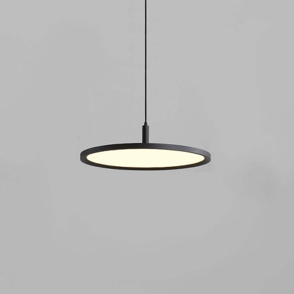 Nordic Creative Thin Round Bar Lamp Office Chandelier