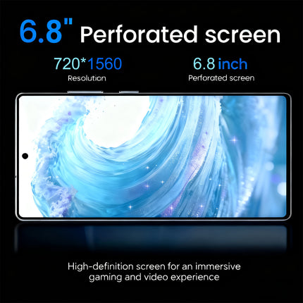 M26 Ultra Unlocked 5G Smartphone | 8GB+256GB, 6.8" HD Display, 50MP+108MP Dual Camera,