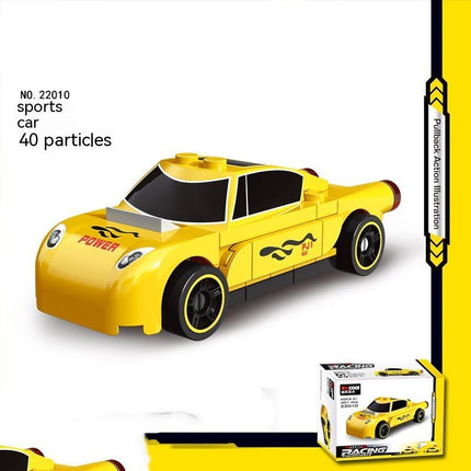 Building Block City Recycling Car Assembly Toy