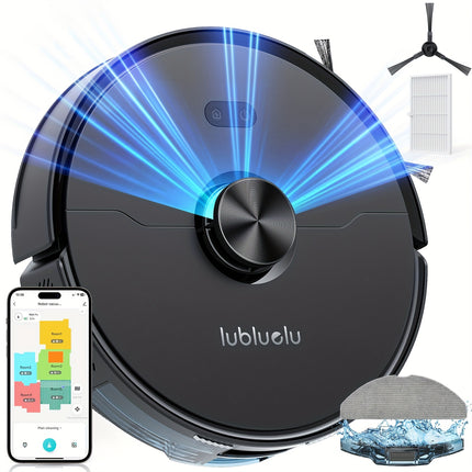 2025 Lubluelu New L15 Ultra Robot Vacuum And Mop, 3-in-1 Sweeping & Vacuuming & Mopping