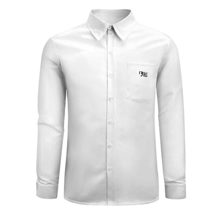 Peach Velvet Casual One Pocket Long Sleeve Shirt