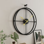 Black framed gold needle 40cm