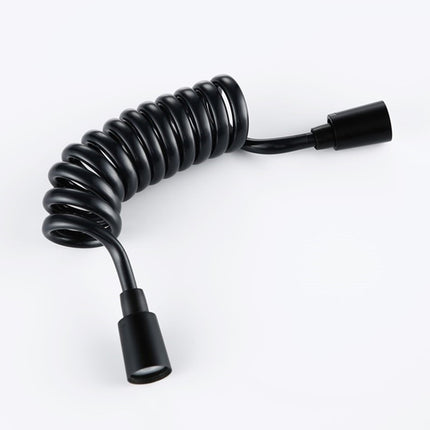 Elastic Black Type PVC Spring Shower Hose