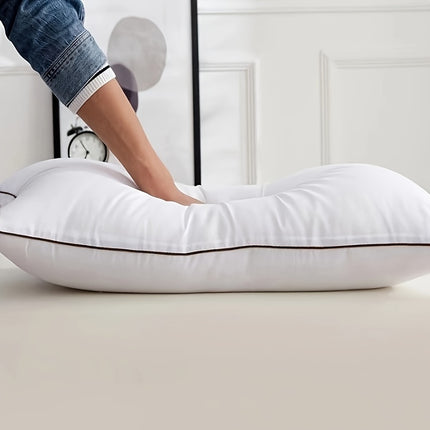 2pcs Large Sleep Pillow Set, Soft Supportive Bedside Pillows for Side, Back, and Stomach Sleepers,