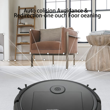 Sweeping And Mopping Robot Vacuum Cleaner, Suitable for Pet Hair, Hard Floors And Carpets
