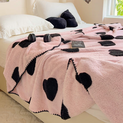 Thick Coral Fleece Blanket Office Nap Single