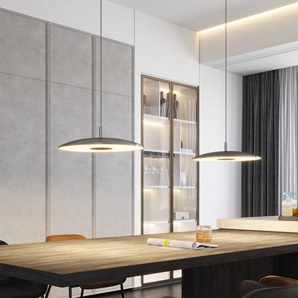 Modern Minimalistic Personalized Bauhaus Style Restaurant UFO Chandelier