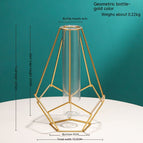 Geometric Bottle Gold