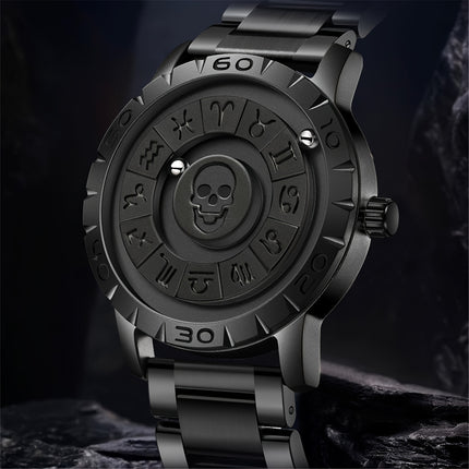 1pc Men's Modern Analog Quartz Watch with Analog Display, Round & Quartz Movement