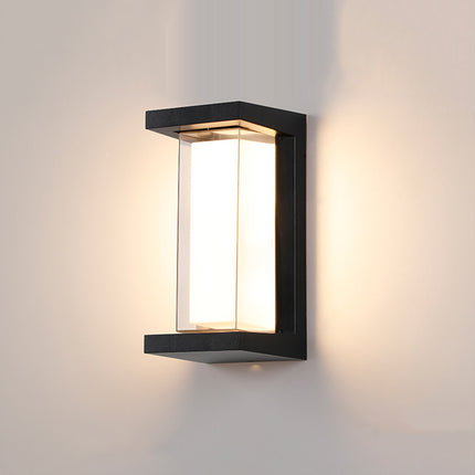 Simple Outdoor Waterproof Led Wall Lamp Induction Wall Lamp