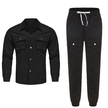 New European and American Cross-border Casual Sports Trendy Fashion Suit