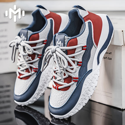 Men's Sports Shoes Four Seasons Can Wear New Breathable Soft Sole Non-slip Fashion Casual Shoes Men's