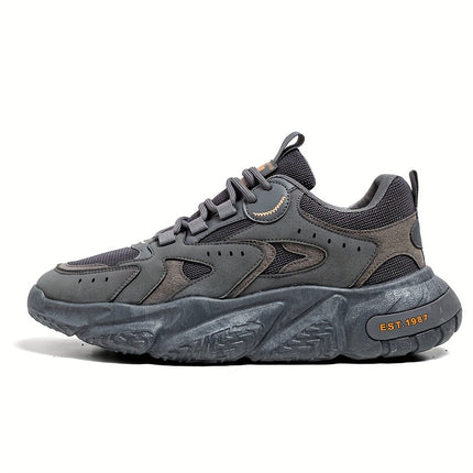 Men'S All-Season Low-Top Sneakers - Casual & Sporty Outdoor Shoes with Breathable Fabric