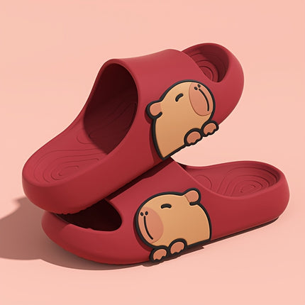 3 pcs Lightweight Slippers - Slip-On Low-Top House, Soft Cushioned Sole for Bathroom, Beach,