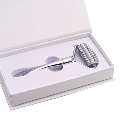 Zinc Alloy Micro Needle Roller Massage Face Slimming Device