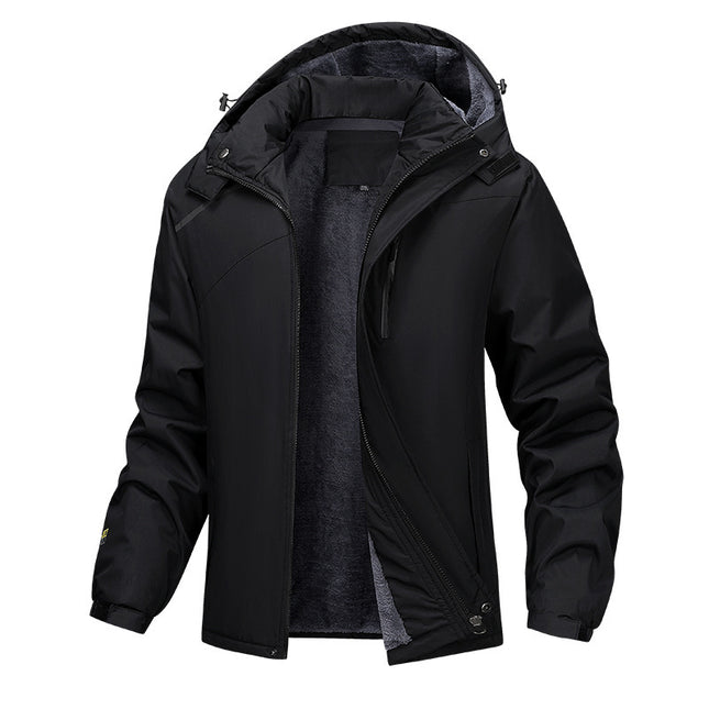 Plus Size Loose And Warm Coat For Men