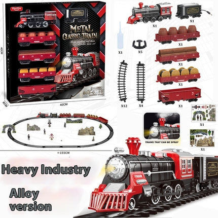 Children Boy Electric Steam Motor Car Birthday New Year Gift
