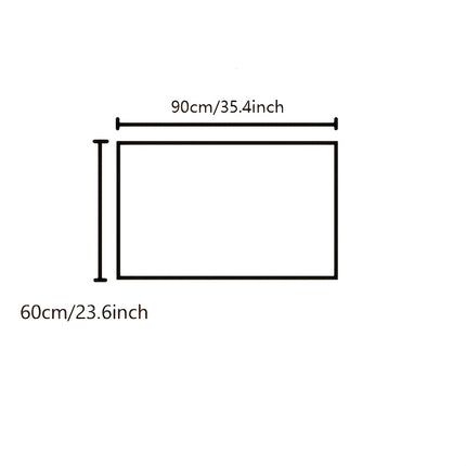 1pc Luxury Plush Soft Mat - Ultra-Realistic Rabbit Fur-like Texture,