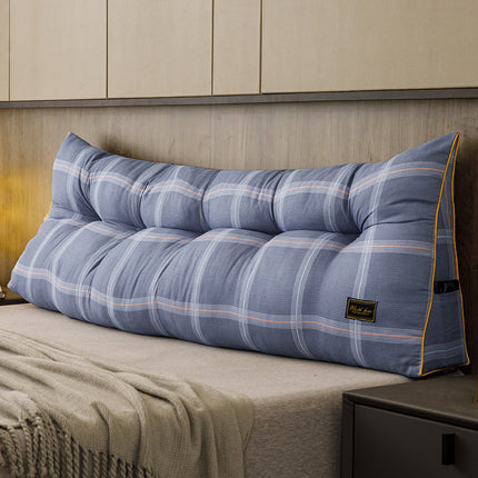 Bedside Backrest Pillow Soft Bag Triangle Cushion Pillow