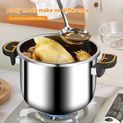 6L stainless steel pressure cooker, explosion-proof pressure cooker for home use