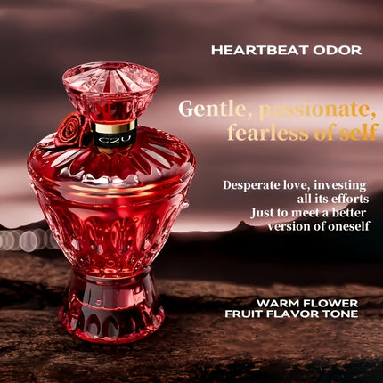 2.54oz Women'S Red Crystal Valentine Perfume For College Students Valentine'S