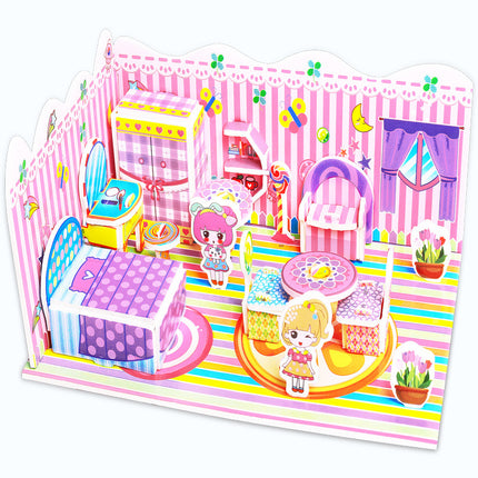 Three-dimensional Puzzle Paper Children's Educational
