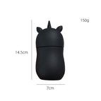 Single Horned Style Black