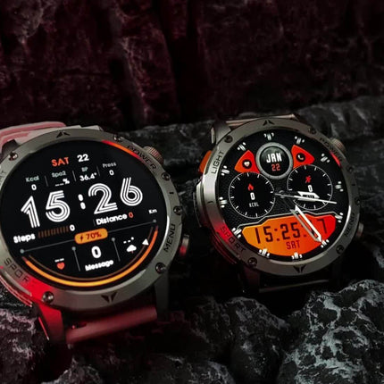 Sports Men'S Smart Watch 1000mAh Extra Large Battery, With 50+ Ultra Long Standby Time, 1.7-inch Wireless Call WaterprooF