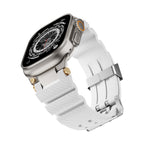 Titanium Head White Strap / 42to44to45to46to49mm