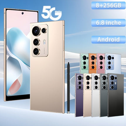 S25 Ultra 5G Android smartphone, 6.8-inch, 8GB RAM, 256GB storage, dual SIM dual standby Android smartphone, equipped
