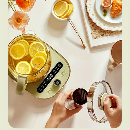 Health-Care Beverage Tea Maker and Kettle, 9-in-1 Programmable Brew Cooker Master, 1.5 L