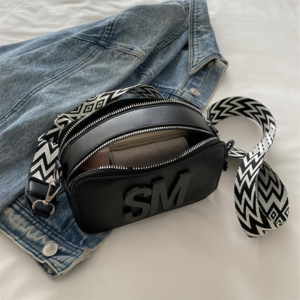Bag for Women - Lightweight Zippered Crossbody with Adjustable Shoulder Strap
