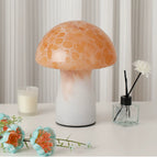 Battery Box With Lampshade / Spotted Orange