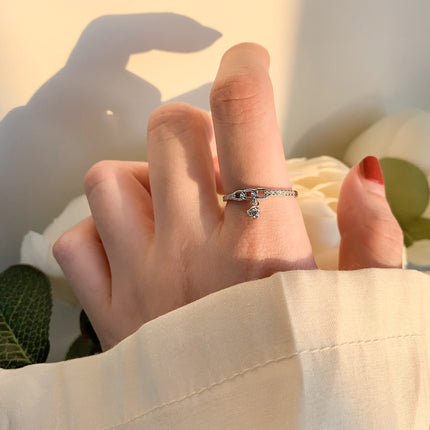 Small Stamen Closed-ring For Women