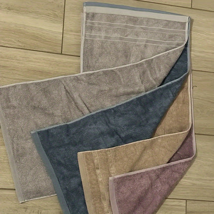 4-Pack Soft & Absorbent Bamboo Hand Towels for Bathroom