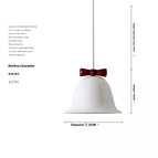 White bell red bow / Three Colors