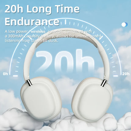 Wireless Headphones - Exceptional Sound Clarity, Featherweight Comfort 20H Endurance