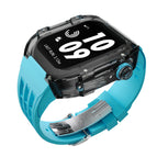 Transparent Black And Blue / Fluororubber 44or45mm
