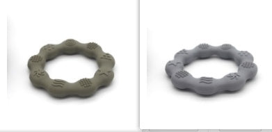 Full Three-dimensional Baby Silicone Teether Baby Molars Holding Round Teether