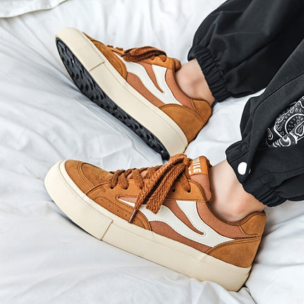 Men, 2024 New Low-Top Design, Suitable for Casual Daily Wear in All Seasons, Solid Color,