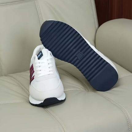 Stylish Men's Fashion Sneakers - Casual Sports Shoes with Graphic Design, All-Season